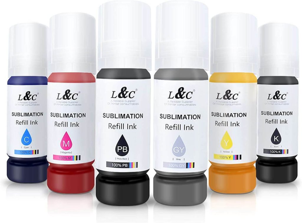 L & c sublimation ink for epson
